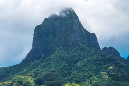Moorea Island in the French Polynesia.のeditorial素材
