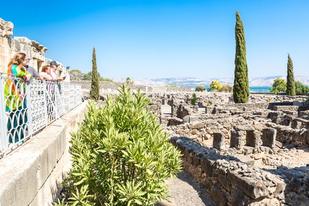 09/01/2016, Capernaum, the city of Jesus in Galilee, Israel, Galilee.のeditorial素材