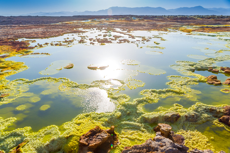 Great Danakil Depression, Mekelle, Ethiopiaの写真素材