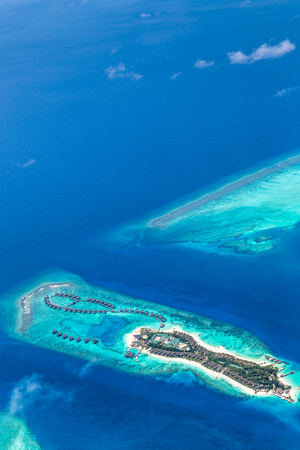 Maldives, a true paradise in the Indian Ocean.の写真素材
