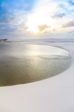 Lencois Maranhenses, National Park, Maranhao, Brazilの写真素材