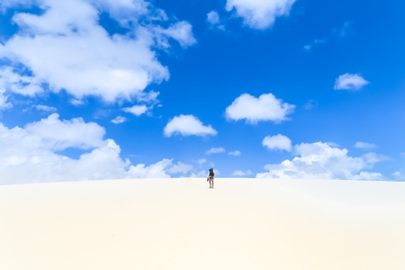 Lencois Maranhenses, National Park, Maranhao, Brazilの写真素材