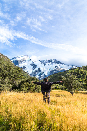Mount Cook, New Zealand. Amazing Place.の写真素材