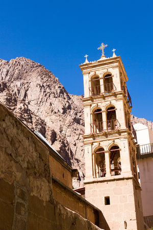 Mount Sinai, Mount Moses in Egypt. Africa.の写真素材