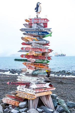 Beautiful landscape and scenery in Antarctica. Freezingの写真素材