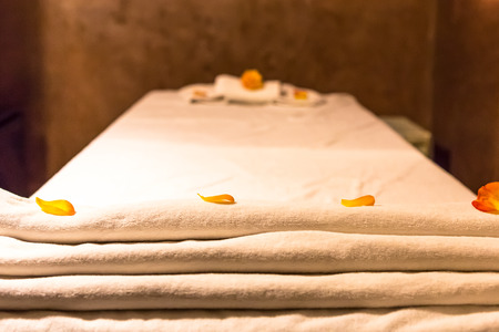 Massage room interior in Maroccoの写真素材