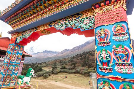 Trekking Everest Base Camp. Nepal. Asia.の写真素材