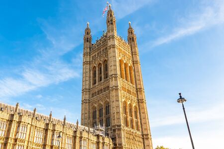 Houses of Parliament in London, United Kingdom, Europe.