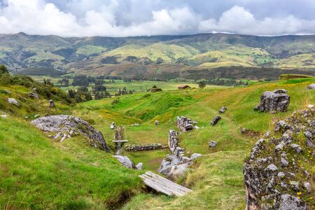 Salkantay Trekking in Peru, South America.の写真素材