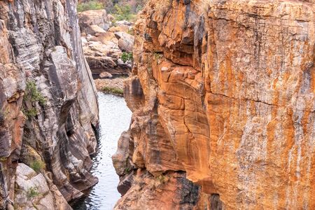 Bourke's Luck Potholes - Mpumalanga, South Africa. Africa.の写真素材