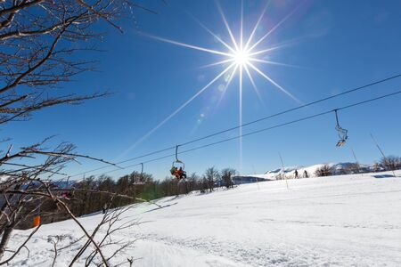 Cerro Chapelco, San Martin de los Andes, Argentina. South America.の写真素材