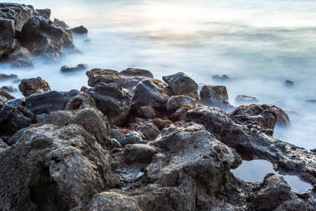 Anakena Beach on Easter Island, Rapa Nui in Chile. South America.