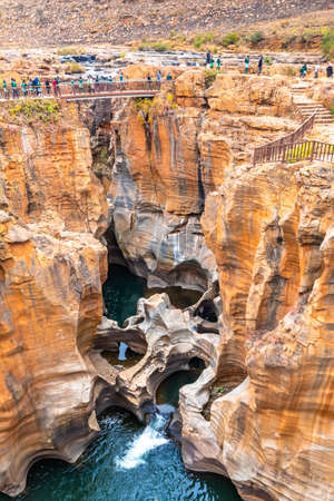 Bourke's Luck Potholes - Mpumalanga, South Africa. Africa.