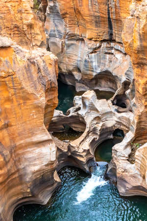 Bourke's Luck Potholes - Mpumalanga, South Africa. Africa.