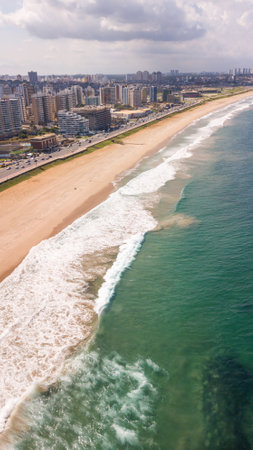 City of Salvador in Bahia. Aerial view.