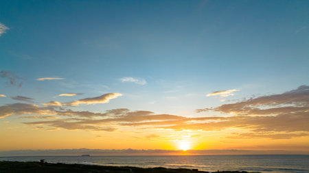 FlorianÃ³polis, Campeche beach during sunrise. Brazil. Rio Tavares neighborhood.