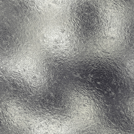 Aluminum Foil Seamless and Tileable Textureの写真素材