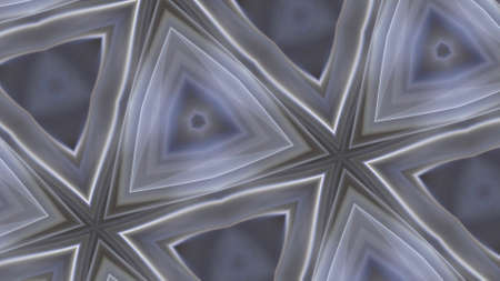 Kaleidoscope Abstract Stars and Snowflake Shapes Animationの写真素材
