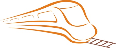 train on its wayのイラスト素材