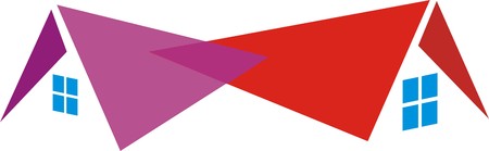 TWO HOMESのイラスト素材