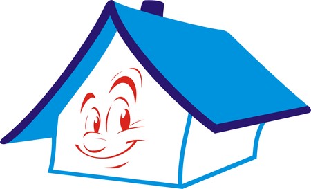 HOUSE AND HOMEのイラスト素材