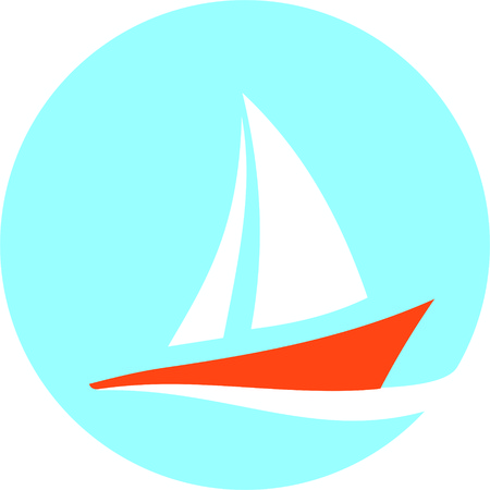 YACHTINGのイラスト素材