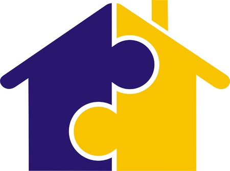 Puzzle illustrationsのイラスト素材