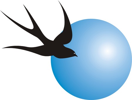 BIRD AND SEAのイラスト素材