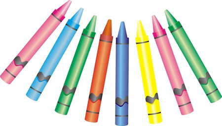 COLOR AND WRITINGのイラスト素材