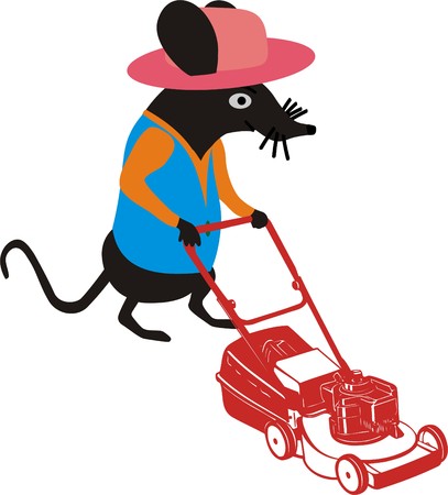 MOWING SPRINTのイラスト素材