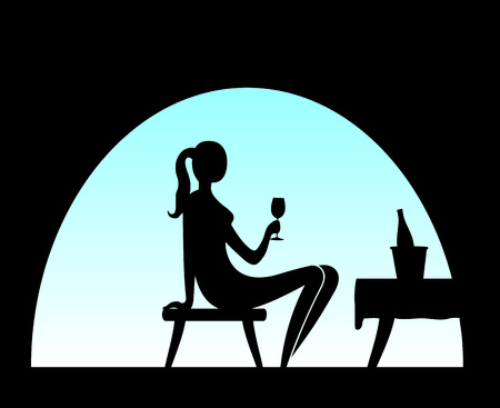 COFFEE AND BREAKのイラスト素材