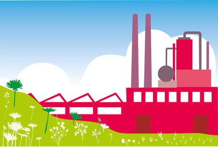 DECENTRALIZED FACTORYのイラスト素材
