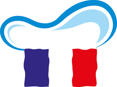 TOQUE OF A FRENCH CHIEFのイラスト素材