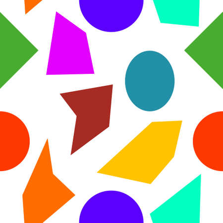 Happy, artistic and colorful design. Seamless repeatable vector pattern. Can be used for fabric,...