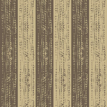 Stripes in beige and brown, seamless vector. Structured repeatable pattern.のイラスト素材