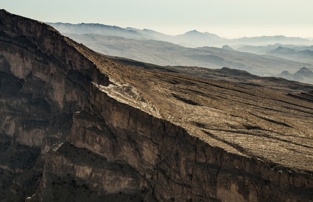 Jebel Shams, Balcony Walk, Omanの写真素材