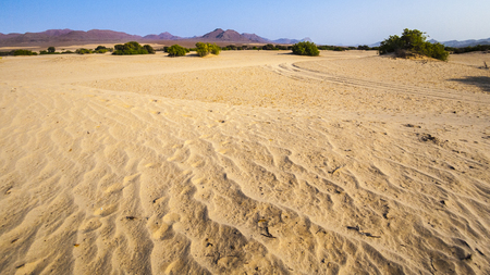 Rock mountains near Purros, Namibiaの写真素材