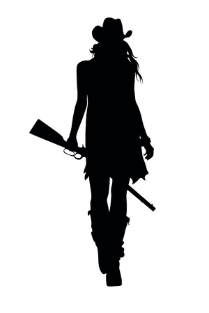 cowboyのイラスト素材