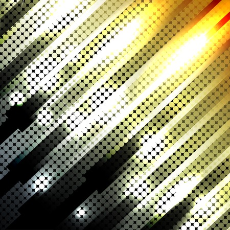 abstract glowing yellow background. のイラスト素材