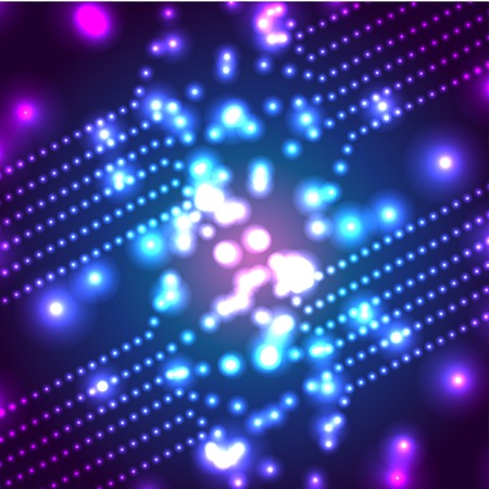 Vector abstract glowing violet micro cosmos background  Eps10のイラスト素材
