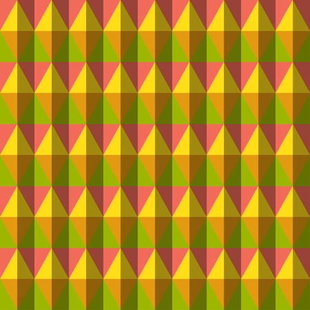 Vector retro color rhombus seamless pattern  Eps10