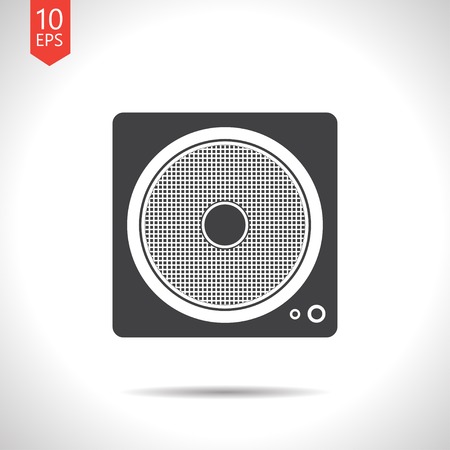 Vector speaker icon. のイラスト素材