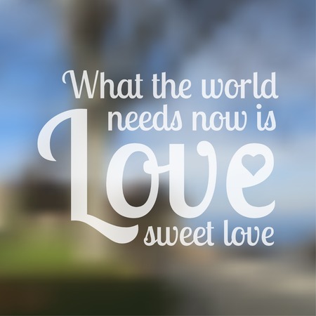 Vector typography on color blur background. Eps10のイラスト素材