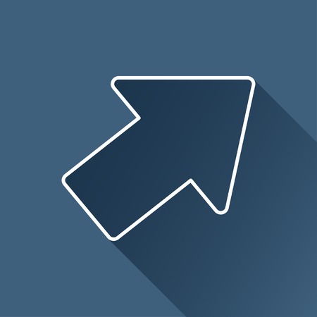 pointer icon. のイラスト素材