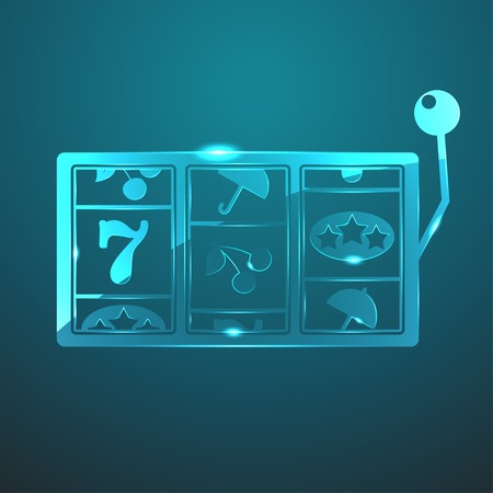 Vector glass slot iconのイラスト素材