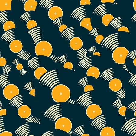 Vector vinyl record seamless