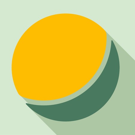 Vector flat ball icon. Two colored.のイラスト素材