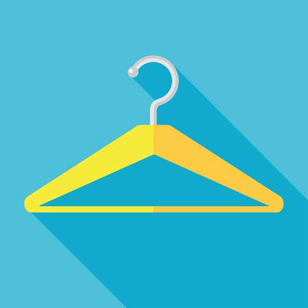 Vector flat tailor hanger  icon. Tailor sing.   のイラスト素材