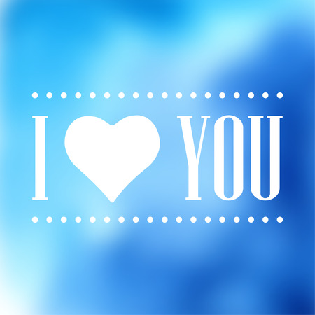 Vector holiday blur background with typographic elementsのイラスト素材