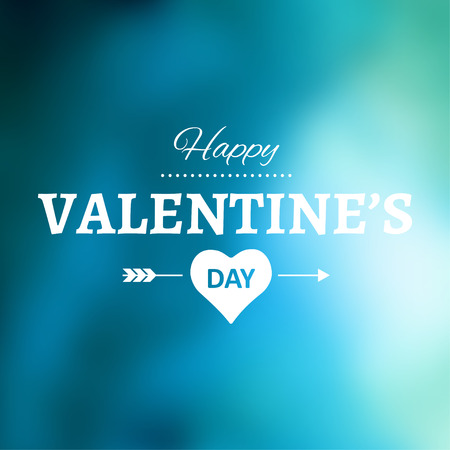 Vector holiday blur background with typographic elementsのイラスト素材